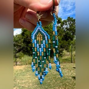 Drop Dangle Beaded Earrings